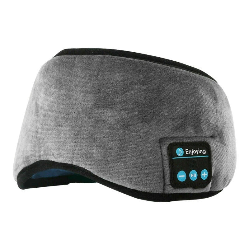 Wireless Bluetooth 5.0 Sleep Headphones with Plush Sleep Mask and Music Player