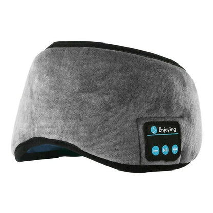 Wireless Bluetooth 5.0 Sleep Headphones with Plush Sleep Mask and Music Player