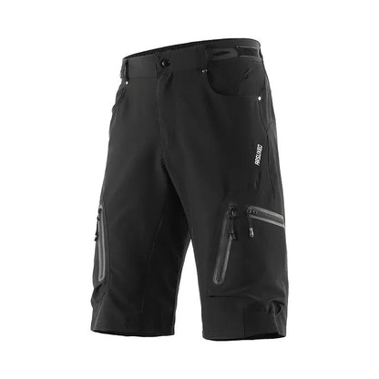 Men's MTB Cycling Shorts in various colors with breathable fabric and back pocket
