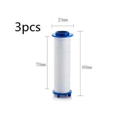 High-pressure shower head with customizable five-speed settings, premium ABS construction, and sleek modern design