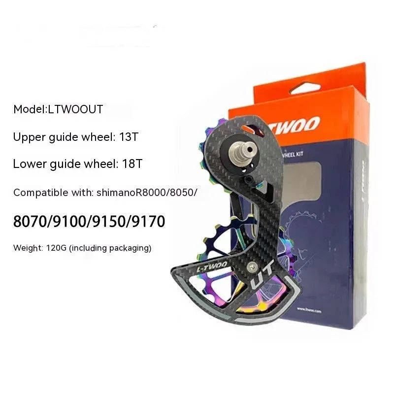 LTWOO 105 bicycle rear derailleur pulley wheels with 13T upper and 18T lower jockey wheels