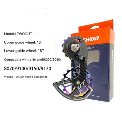 LTWOO 105 bicycle rear derailleur pulley wheels with 13T upper and 18T lower jockey wheels