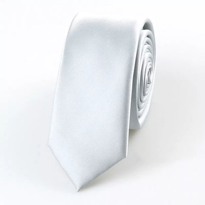 Korean style glossy hand tie for men, 5cm wide, striped dot retro design