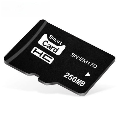 256MB TF series memory card measuring 11x15x1mm for MP3 MP4 mobile device storage