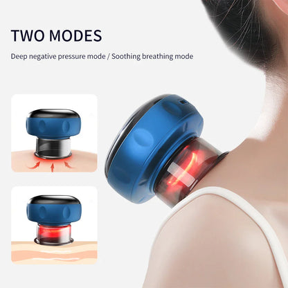 Professional-Grade Cupping & Scraping Massage System for Body Sculpting and Pain Relief