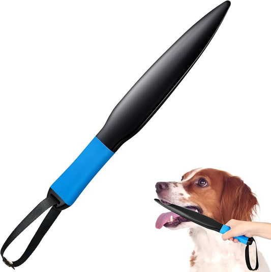 35cm blue-handled dog break stick for bite training with small medium dogs
