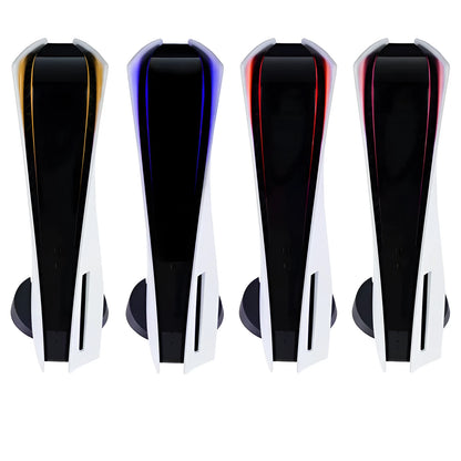 PS5 console light bar film sticker in carbon fibre design with colour options