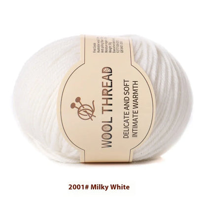 Hand-woven scarf sweater thread roll in domestic wool yarn for baby knitting projects with 10-needle compatibility