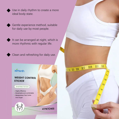 Pack of four body nursing adhesive bandages with aloe and mint leaf extracts