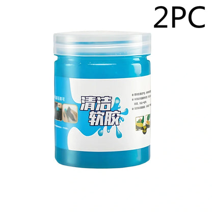 Vehicle soft glue gap cleaning product in 200g packaging with soft rubber material for adhesive removal
