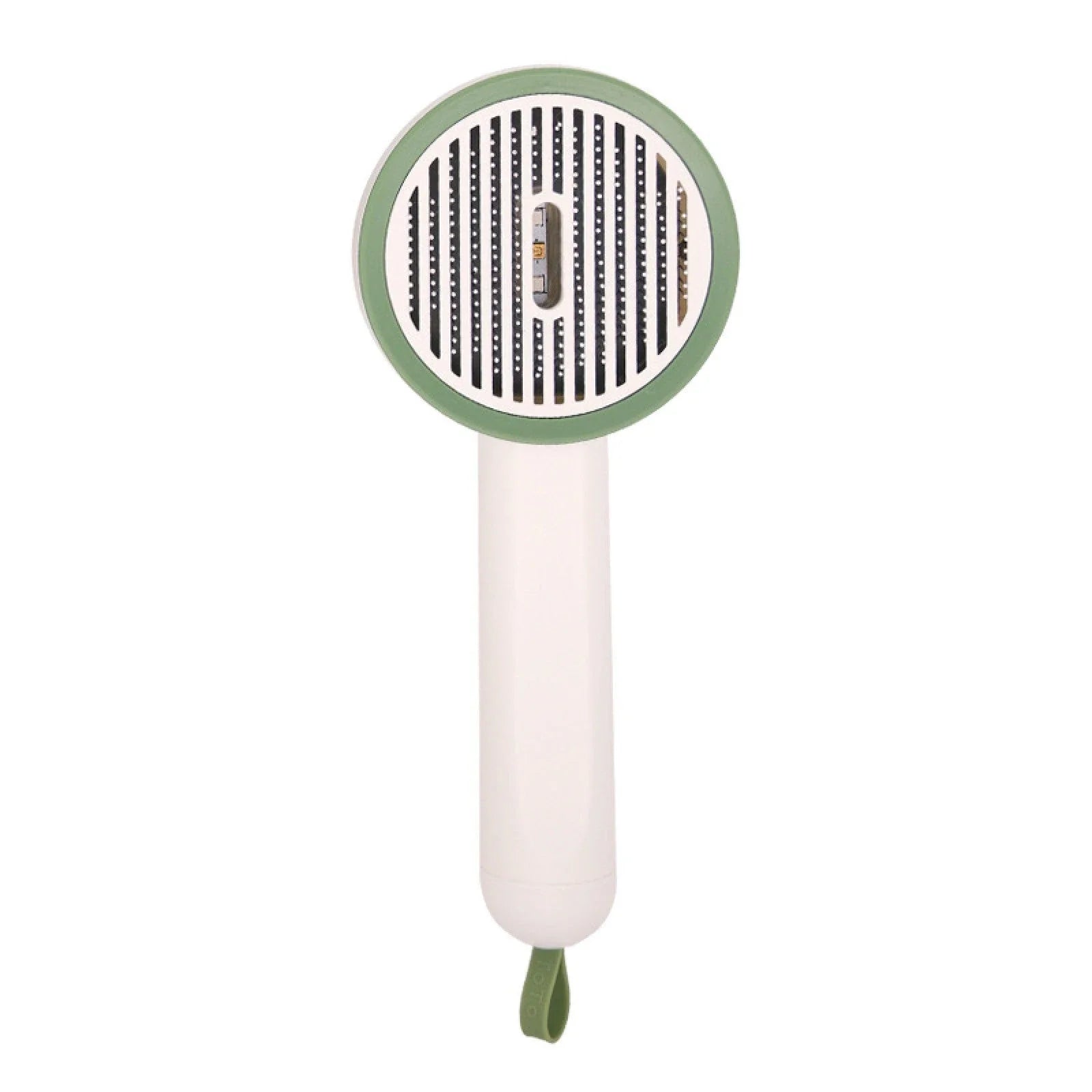 Smart Pet Grooming Brush with floating brush head and sterilizing function for cats and dogs