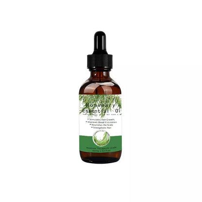 Rosemary Hair Growth Serum bottle with 60ml net content for damaged hair repair