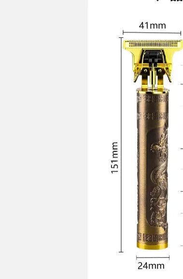 Rechargeable Fashion Hair Clipper Set with washable blade and four limit combs