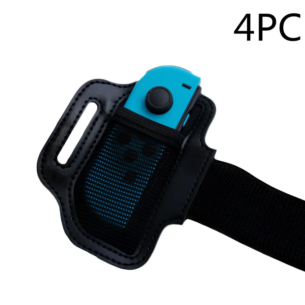 Fitness ring leggings with large fixed accessories and PU material construction