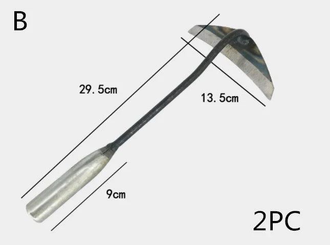 Premium Manganese Steel Garden Hoe - Durable and Versatile Gardening Tool