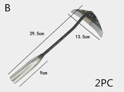 Premium Manganese Steel Garden Hoe - Durable and Versatile Gardening Tool