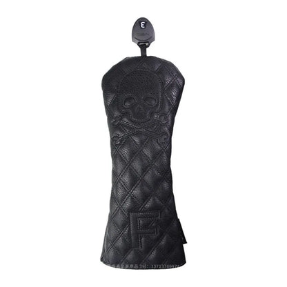 Black and white golf waterproof wooden pole protective cover for sports equipment