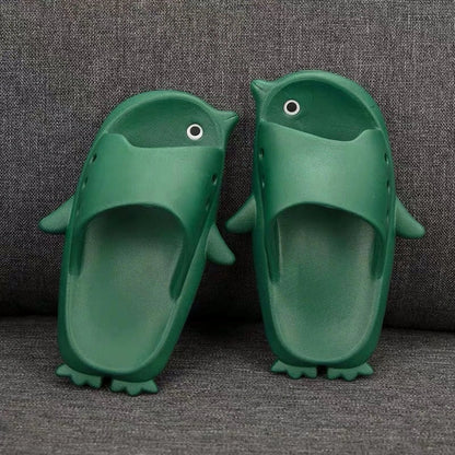 Children's soft penguin princess sandals with non-slip sole in multiple colors