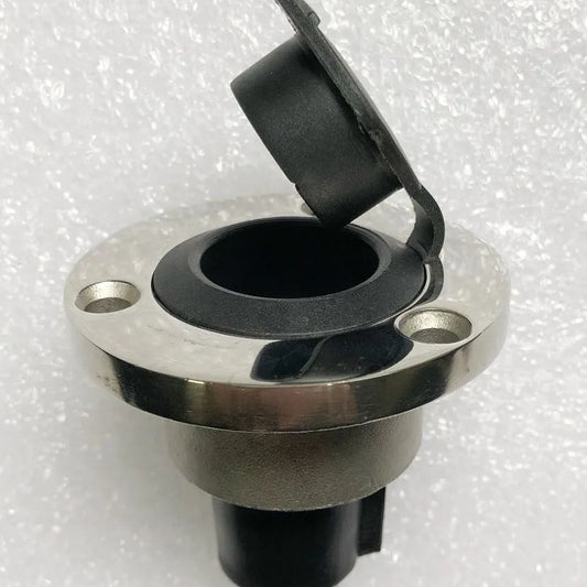 Yacht anchor light ring lamp socket with stainless steel pole and ABS housing for marine navigation lighting