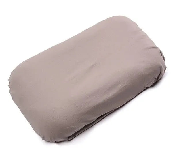 Beige portable cotton baby nest crib measuring 75 by 45 centimetres for newborn infants