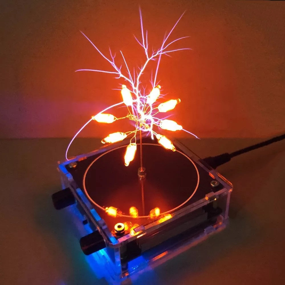 Touchable Audio Input Concert with transparent acrylic body and adjustable arc length