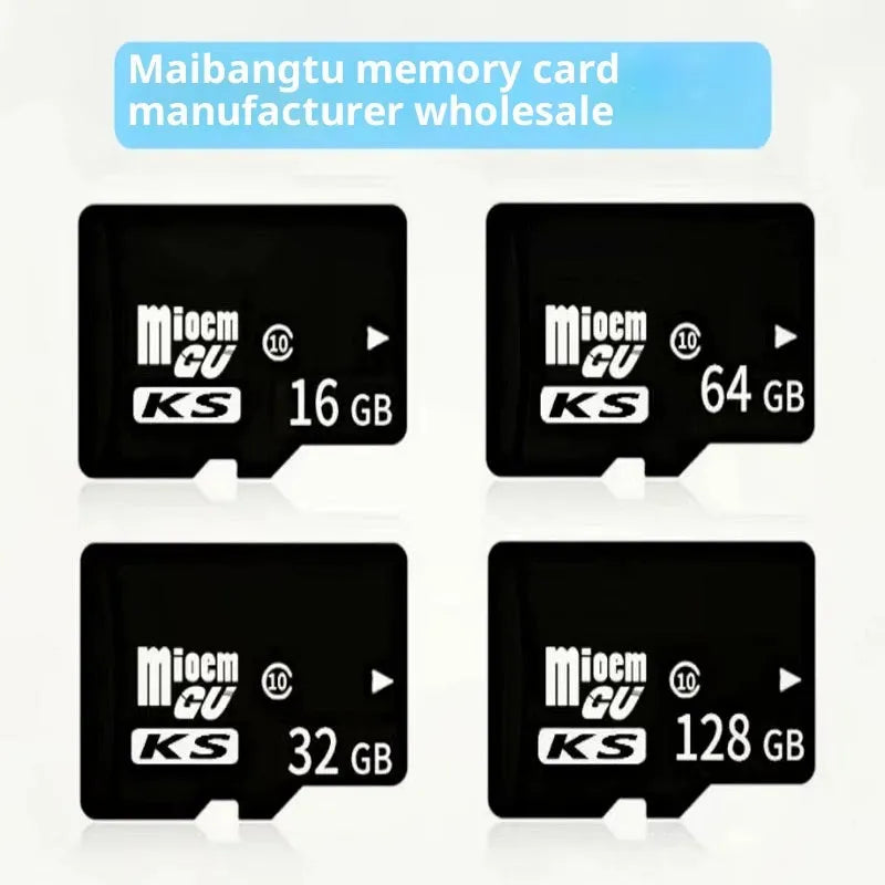 TF Card 32GB Mobile Phone Camera Memory Card KS Series C10 High Speed Micro SD Card for Smartphone SLR Monitoring Driving Recorder 15x11x1mm