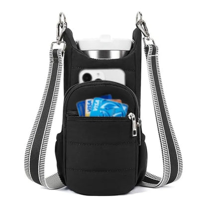 Cloth water bottle bag for bicycles in modern simplicity style