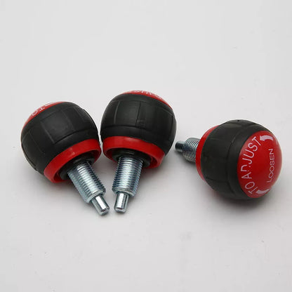 Spherical Rotating Pull Pin Spring for fitness equipment in black and red