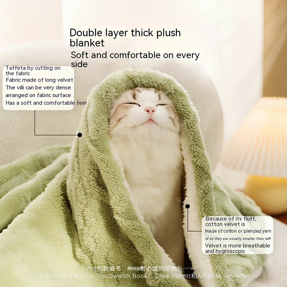 Pet blanket in four sizes from 36x50cm to 78x100cm for dogs up to 65kg