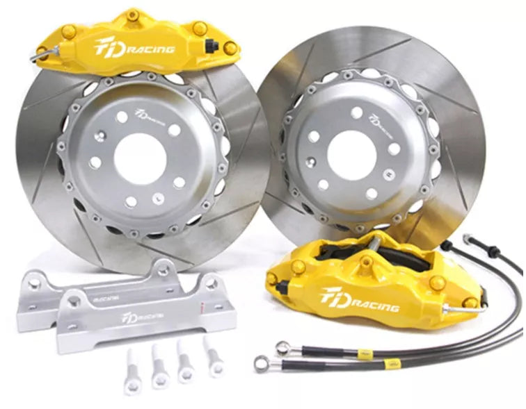 Volkswagen Brake Caliper Kit with big six piston design for enhanced braking performance
