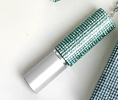 100ml transparent glass perfume bottle with silver spray mechanism and screw cap for fragrance preservation