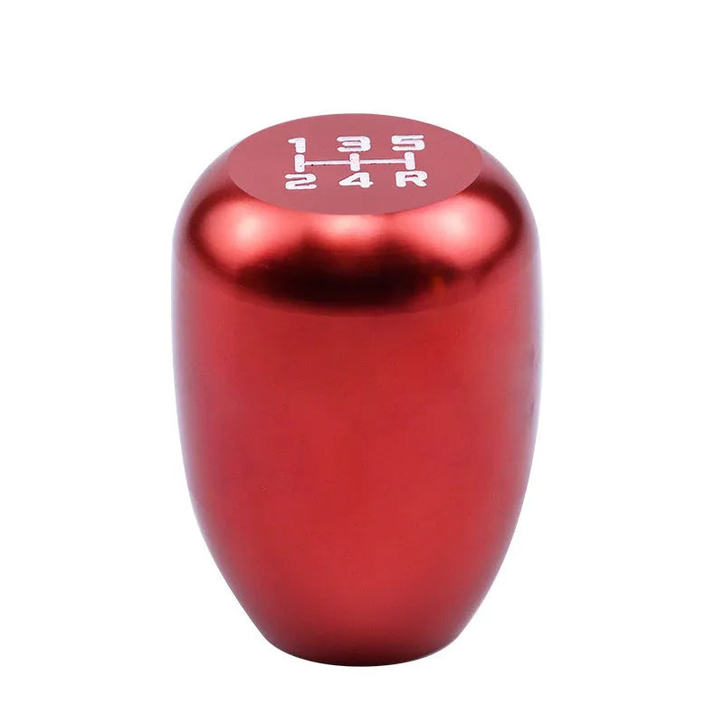 Universal car gear shift knob replacement kit with three rubber sleeves and aluminium collar