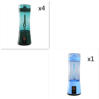 Rechargeable portable blender for making smoothies, shakes, and other on-the-go refreshments