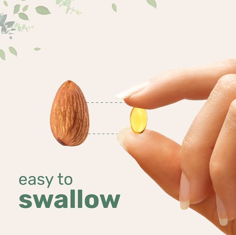 Butter Black Seed Oil Soft Capsules: 180 or 300 tablet packs with cold-pressed Nigella sativa oil for daily wellness support in convenient softgel form