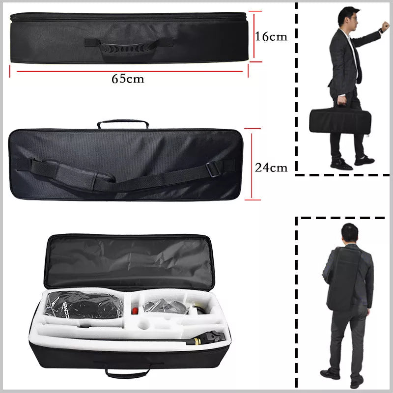 DCCMS Portable Diving Oxygen Tank in yellow and black, 260X90mm, 200 bar capacity