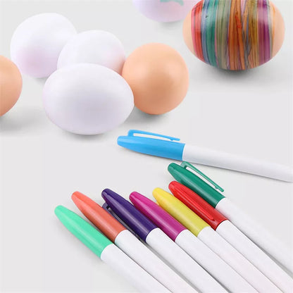 Easter egg decoration kit for kids with sound and light features, safe and non-toxic