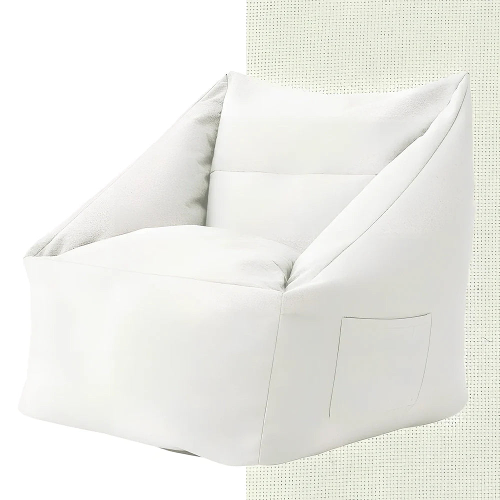 Fabric leisure sofa chair in charcoal grey with 66cm square seating and 70cm height