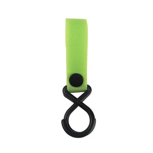 Nylon luggage velcro hook showing velcro closure and available in 18 different colours for bag identification