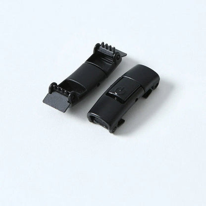 Slip-on shoelaces with elastic lock, available in a variety of colors for comfortable, no-tie shoe fastening