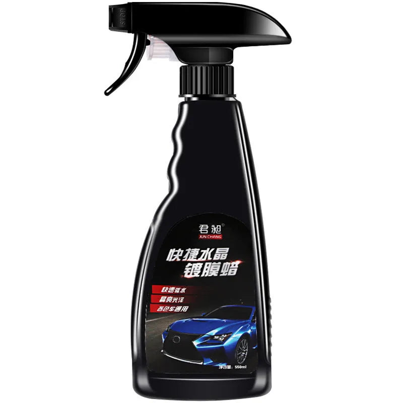 550ml automotive coating agent bottle with nano silicon crystal wax for car paint protection