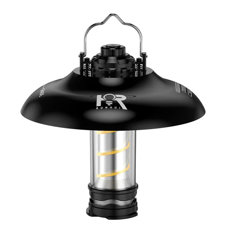 RHX tactical camping lantern ambience light in black, red, khaki, or white with three-piece set options