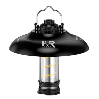 RHX tactical camping lantern ambience light in black, red, khaki, or white with three-piece set options
