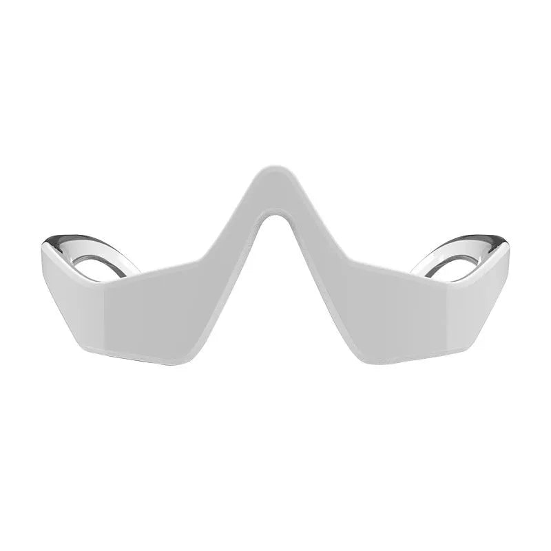 Household Eye Massager in white with EMS function and USB charging