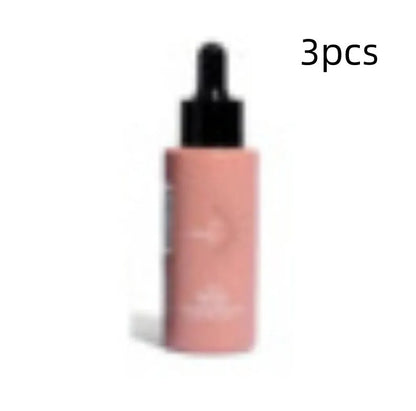 Matte Sun Tanning Black Liquid set with 50ml tanning drops bottle and 75ml tanning flash cream tube