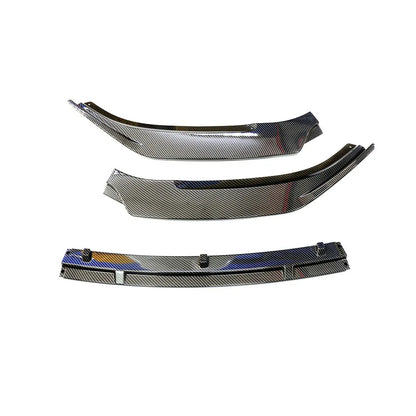 M10 model three-section front shovel car tail for Unksera vehicles in honeycomb silver finish