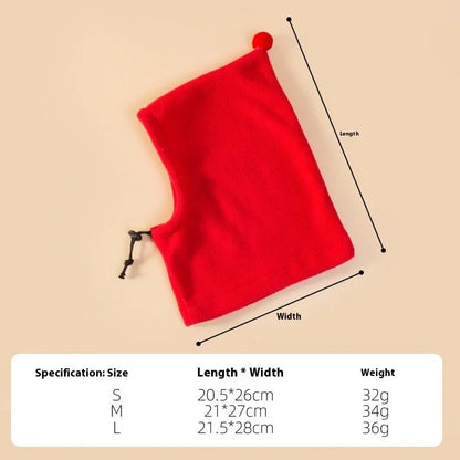 Bear headdress with rabbit ears for dogs and cats in leopard print colour option