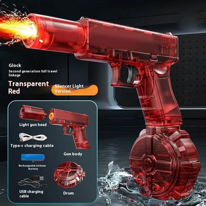 Ice Mouse electric water gun toy with 500ml water tank and high-speed firing system