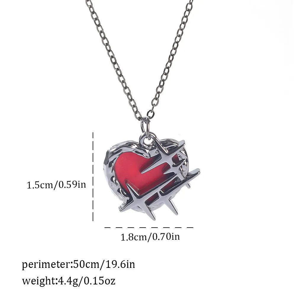 Gothic style zinc alloy necklace with bat pendant on a silver chain against dark background.