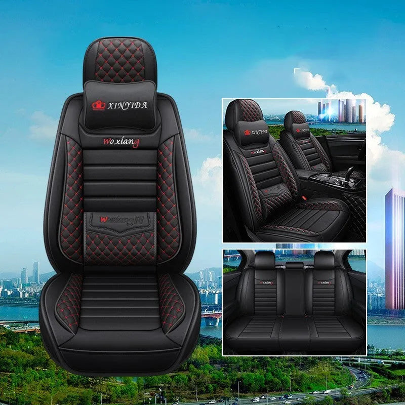Five Four Seasons seat cushion with leather exterior and high elastic sponge filler, dimensions 65x55x25cm