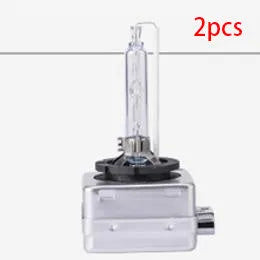 Xenon automotive headlight bulb with aluminium alloy shell and quartz tube for D1S and D1R fittings